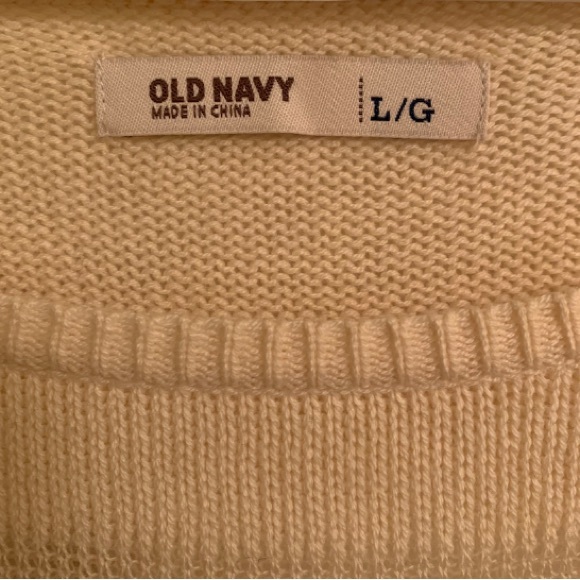 Old Navy cream sweater - Picture 4 of 5